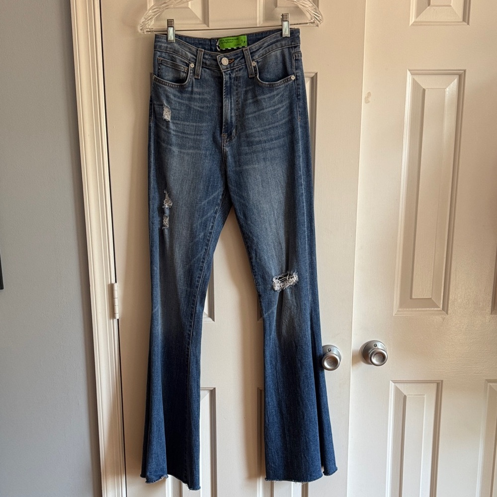 Sandrine Rose Blue Flare Jeans